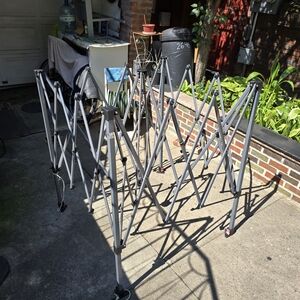 8'x 8' Pop up Canopy Tent , Outdoor Canopy Folding Straight Leg